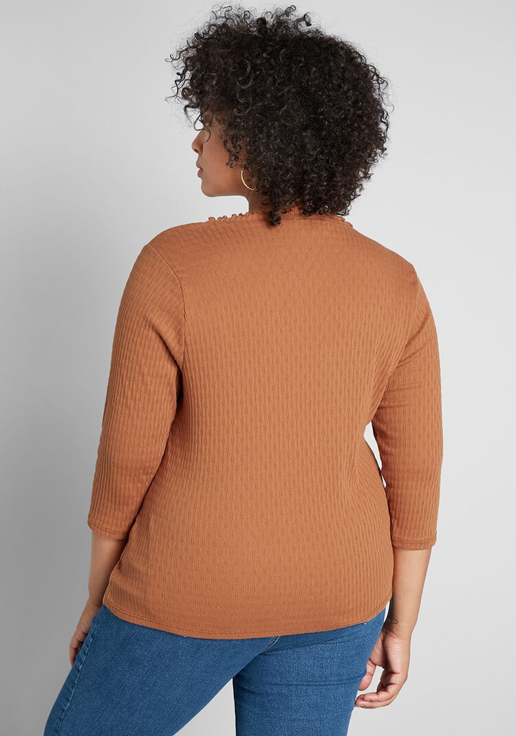 Ready to Ruffle Knit Top | Modcloth