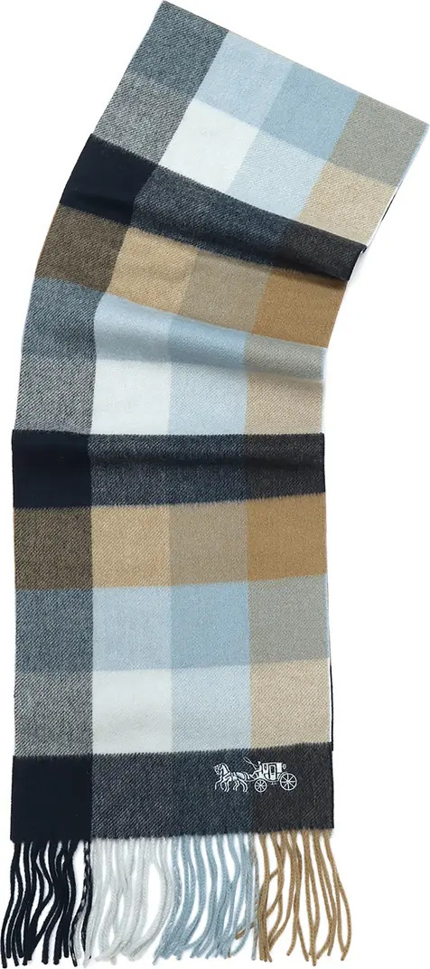 Check Plaid Wool Scarf | Nordstrom