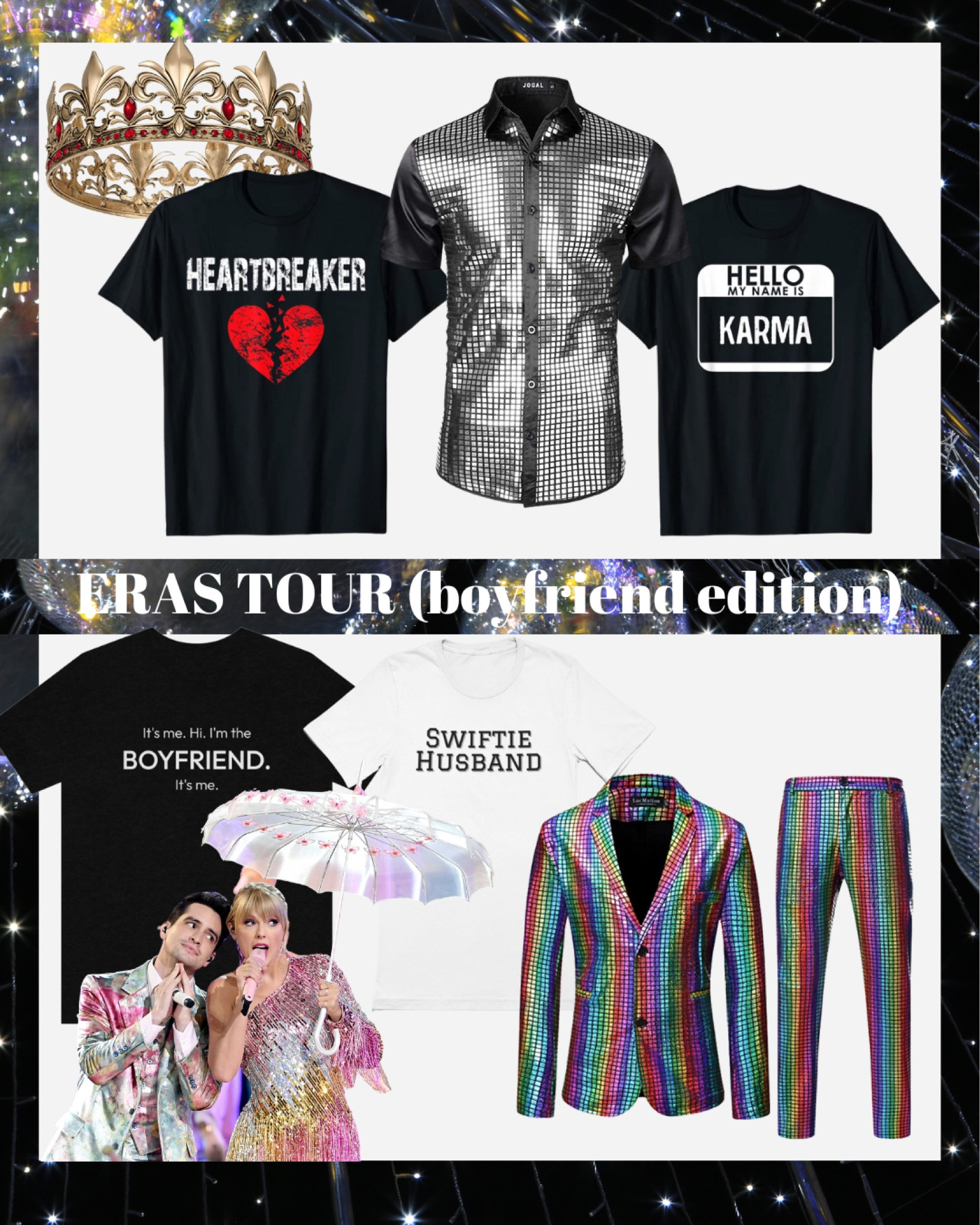 Taylor Swift The Eras Tour Boyfriend Outfit Taylor Swift Men Outfit Karma is my boyfriend Heartbreak Prince amazon finds amazon fashion 

#LTKmens #LTKFestival #LTKFind
