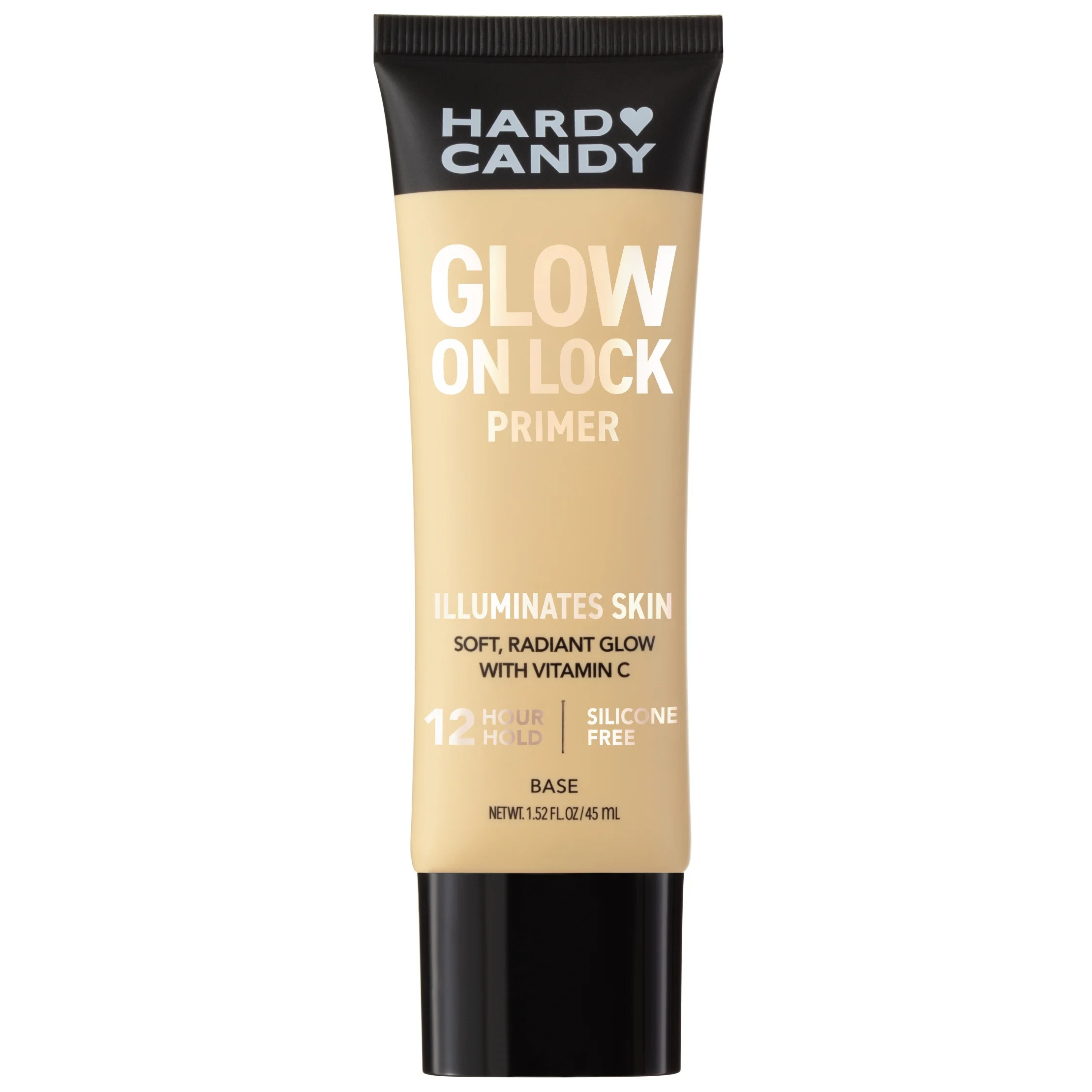 Hard Candy Glow On Lock Water-Based Illuminating 12-Hour Hold Face Primer with Vitamin C, 1.52 fl... | Walmart (US)