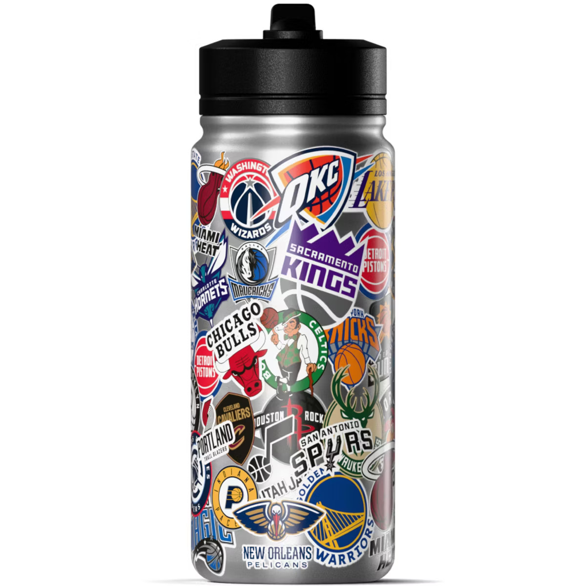 NBA x Hydrapeak Officially Licensed All Team Logo Active Stainless Steel Water Bottle Multiple Si... | Target