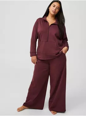 Cloud Fleece Wide Leg Lounge Pant | Torrid (US & Canada)
