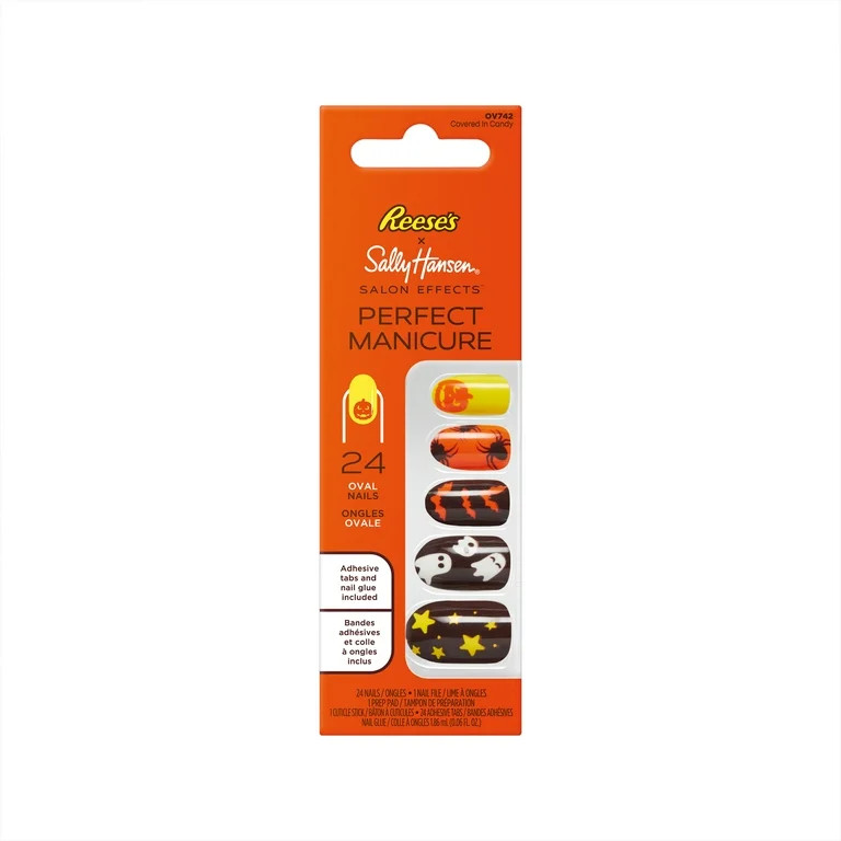 Sally Hansen Perfect Kit de Uñas a Presión para Manicura Edición Limitada de Halloween, Cubier... | Walmart (US)