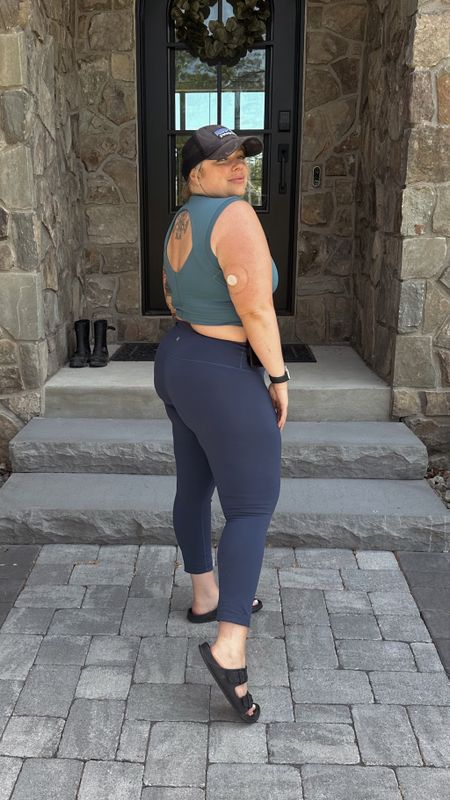 My workout outfit today. These are my fav leggings ever and I have them in like every color. Wearing size 12 in top and bottom. 

Workout outfit, leggings, lululemonn

#LTKMidsize #LTKActive