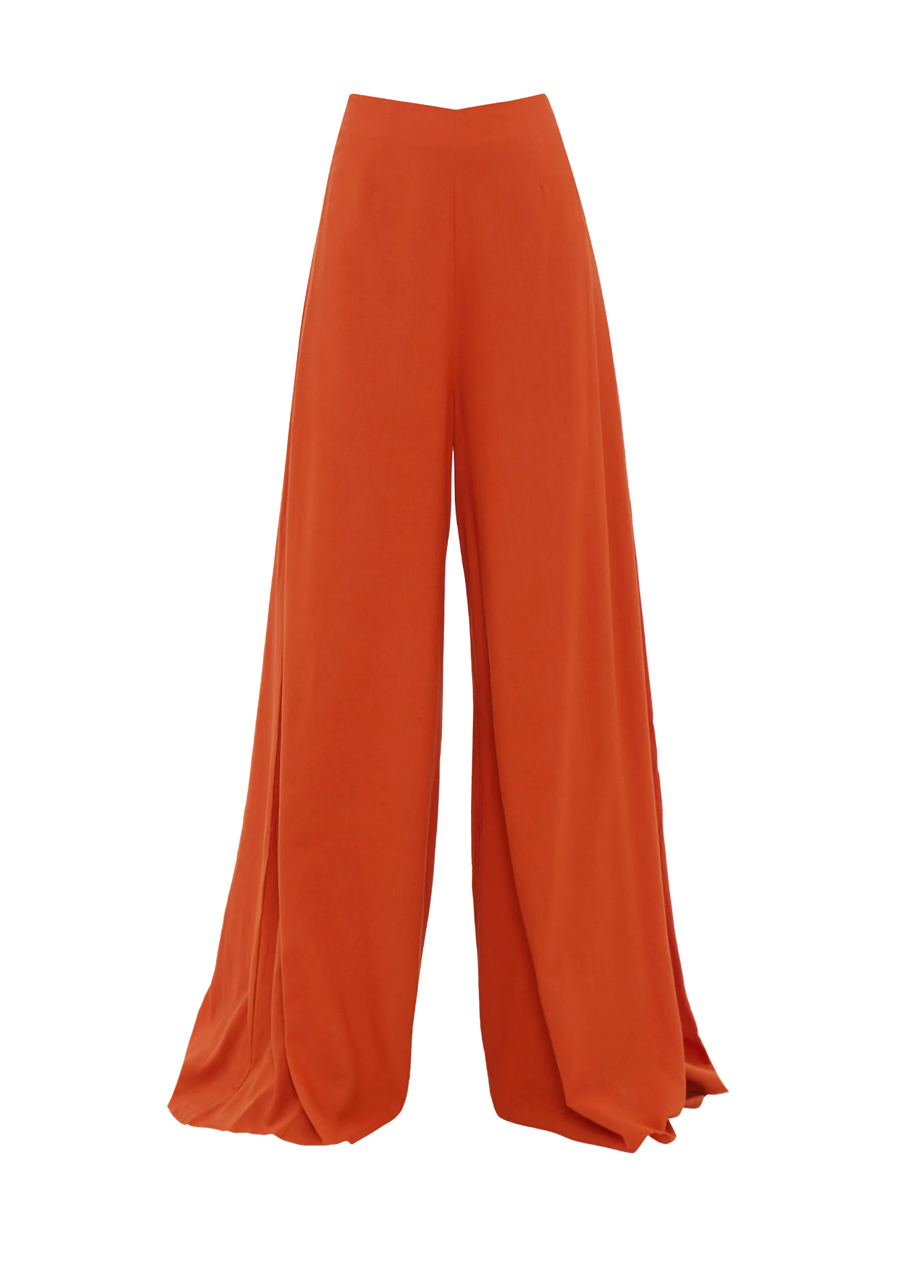 ANDREA IYAMAH NATA PANTS - RED CORAL | ANDREA IYAMAH