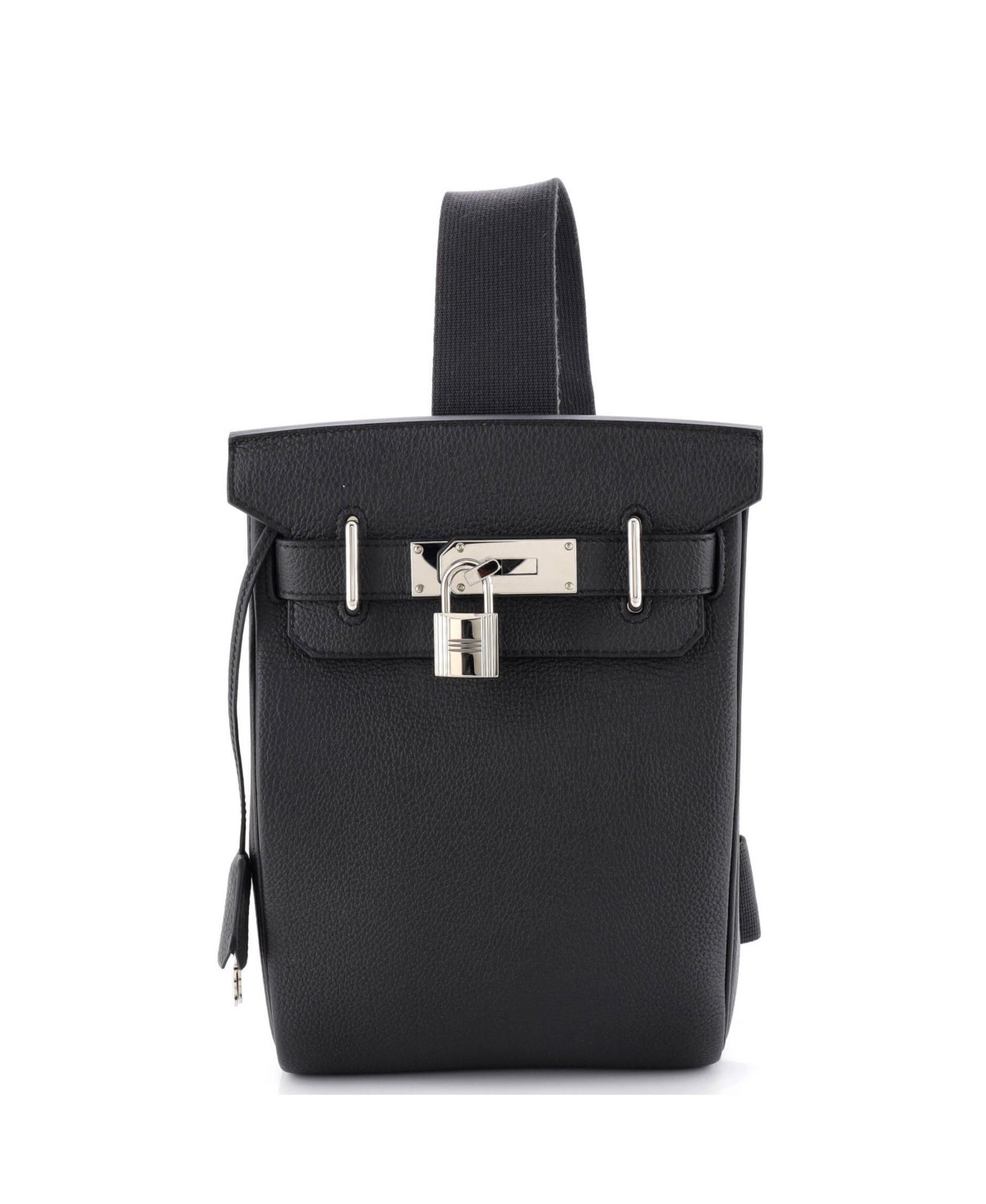 Pre-Owned HERMES Pm Hac a Dos Backpack Togo - Grey | Macy's