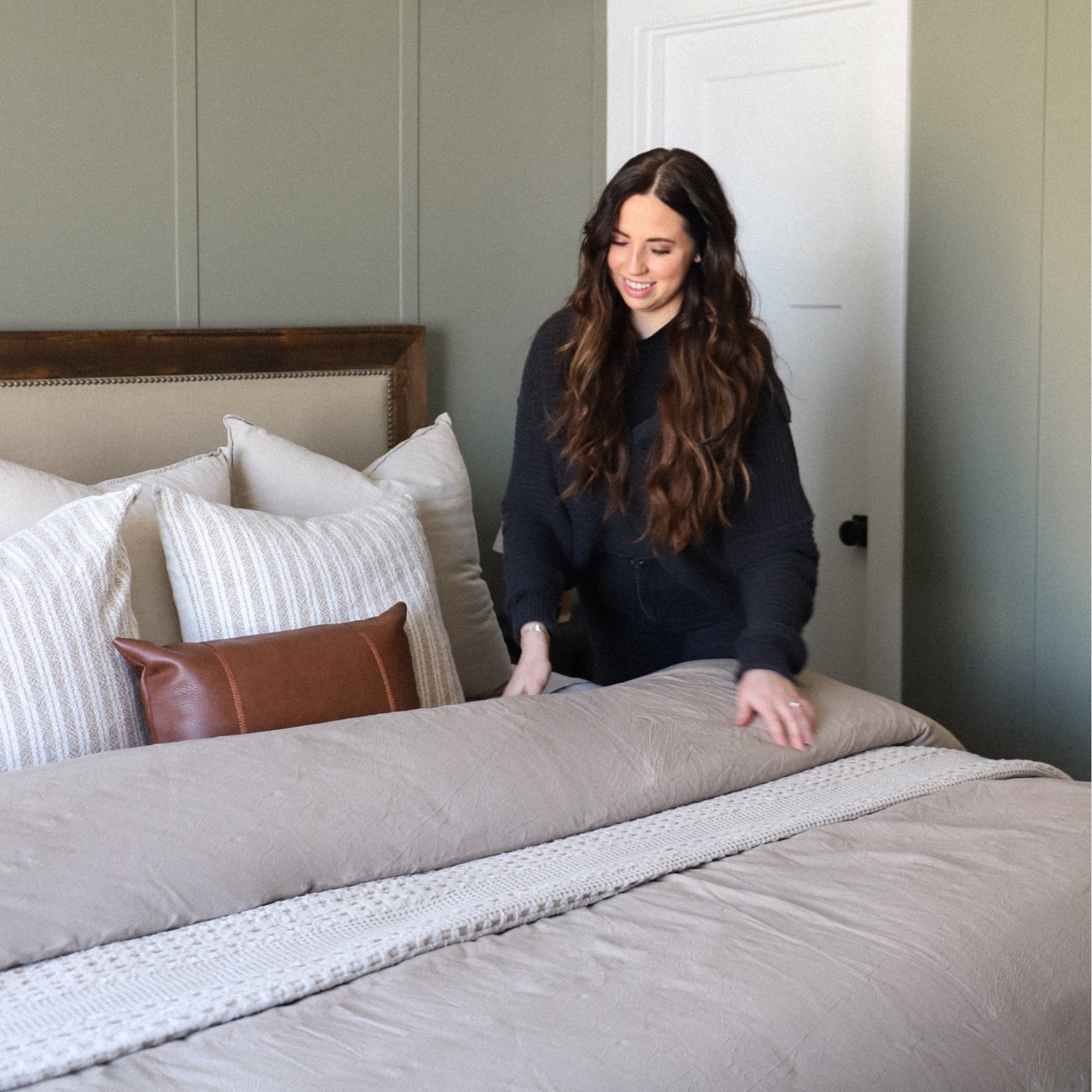 Shop my bedding, blankets, pillows, headboard, door hardware, & more! 

#LTKhome 

#LTKMostLoved #LTKstyletip #LTKhome