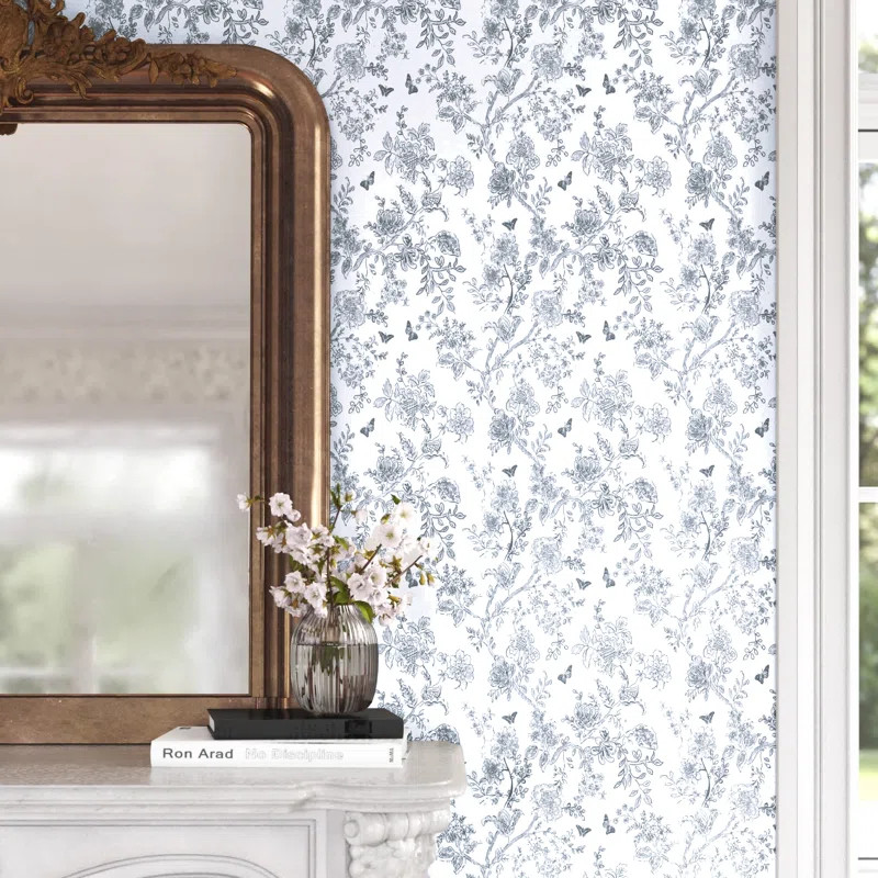 Atwood Floral Wallpaper | Wayfair North America