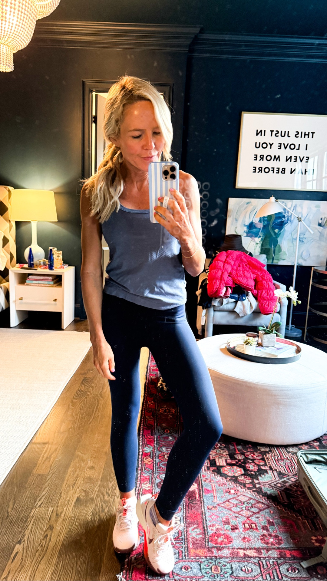 Never miss a monday!! wearing size 4 in tank and sports bra, XS in leggings • 

#LTKfitnessgoals #LTKmorningroutine #LTKActive