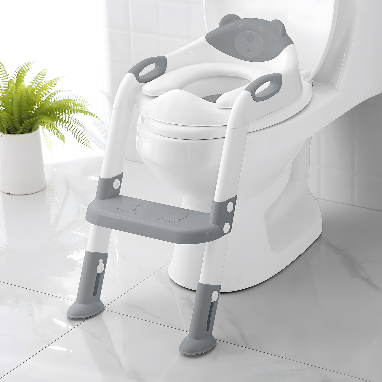 Potty Training Seat with Step Stool Ladder, SKYROKU Potty Training Toilet for Kids Boys Girls Tod... | Amazon (US)