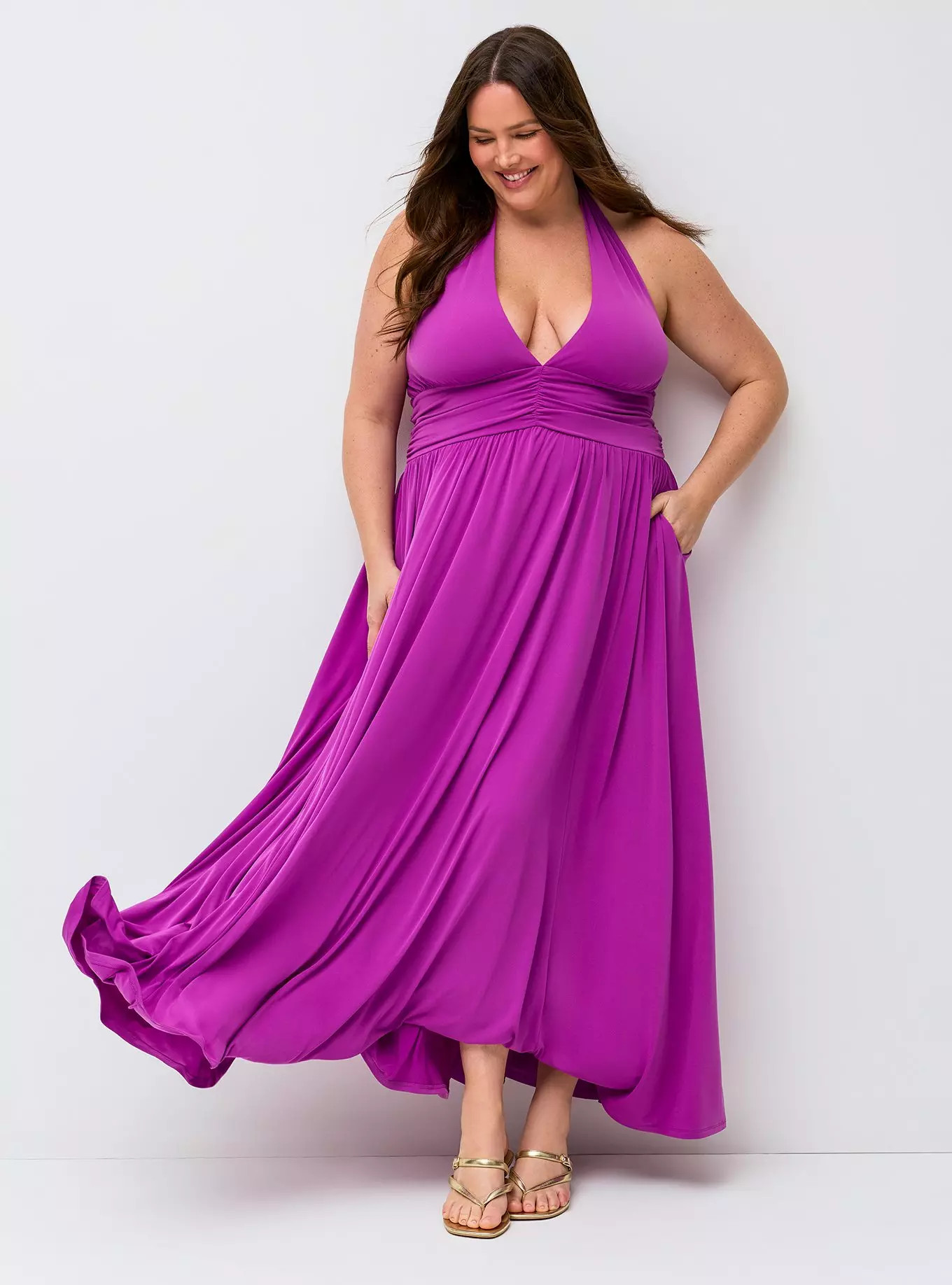 Studio Halter Top Dress | Torrid (US & Canada)