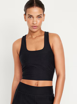Light Support Cloud+ Longline Sports Bra | Old Navy (US)