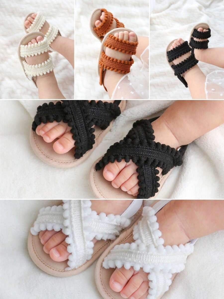 Toddler Girls' Breathable Hollow-Out Soft Bottom Sandals, Summer | SHEIN