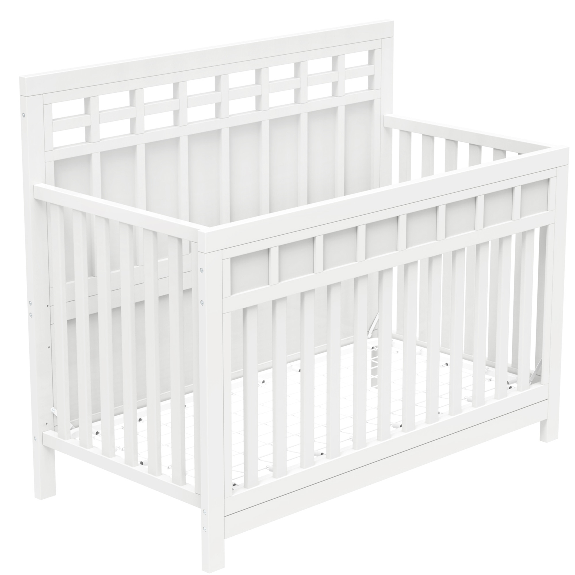 Sesslife 5-In-1 Convertible Crib, Baby Bed, Converts from Baby Crib to Toddler Bed, Fits Standard... | Walmart (US)