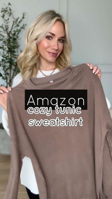 Amazon cozy sweatshirt outfit // This sweatshirt is so soft and cozy! Wearing an xs in sweatshirt and xs in leggings. Both run tts.



Amazon fashion. Amazon outfit. Cozy outfit. Women’s fashion. Thanksgiving outfit inspo.

#LTKfindsunder50 #LTKSeasonal #LTKstyletip