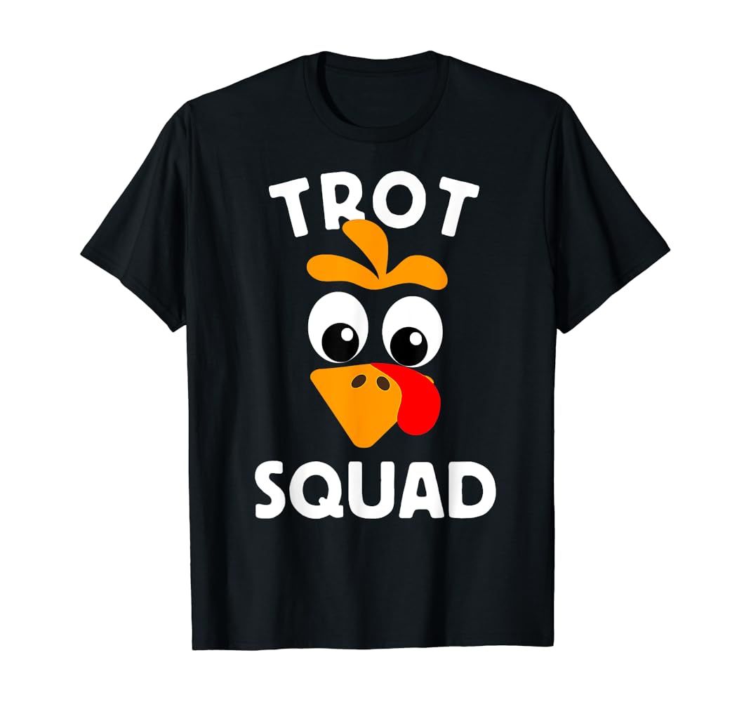 Turkey Trot Squad Running Apparel T-Shirt | Amazon (US)