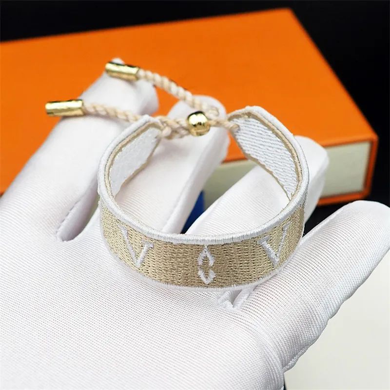 Designer Buddy Man Bracelet Fabric Lovers Bracelets Luxury Jewelry For Men Women Adjustable Fashi... | DHGate