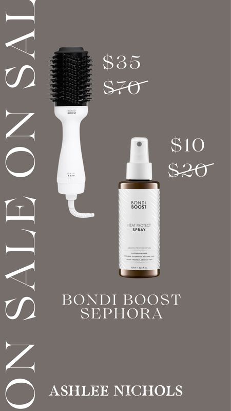 Bondi boost is on sale at Sephora!! Love this heat protectant and the blow dryer is a must!!

Bondi boost, haircare, Sephora hair, on sale, hair styled, heat protectant 

#LTKfindsunder100 #LTKfindsunder50 #LTKsalealert