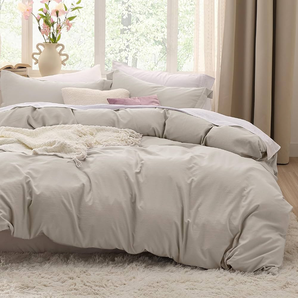 Bedsure Extra Soft Duvet Cover Bedding Set | Amazon (US)