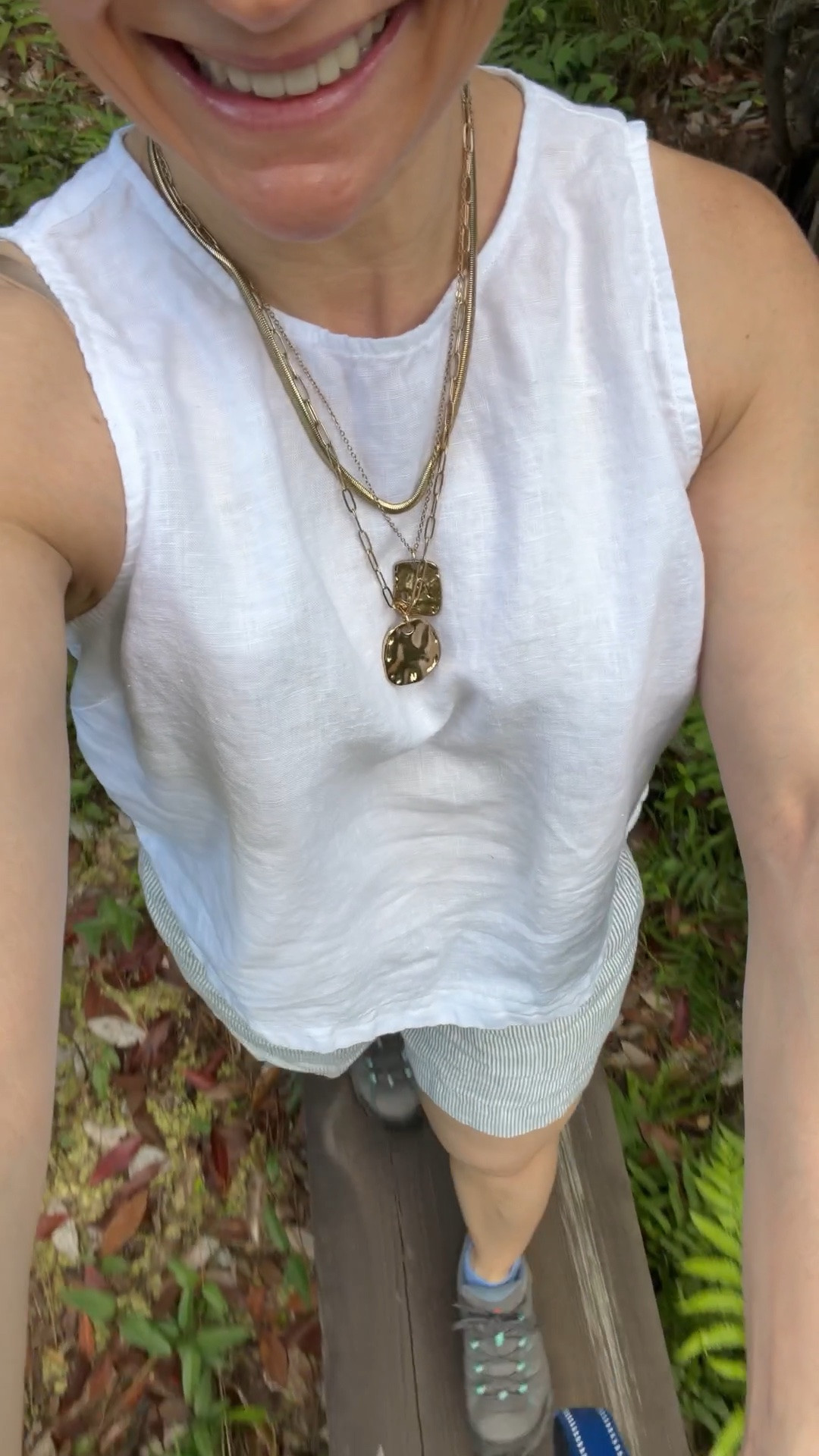 Impromptu trail this morning. Luckily I had my hiking boots to switch into.

#LTKmorningroutine #LTKActive #LTKPetite