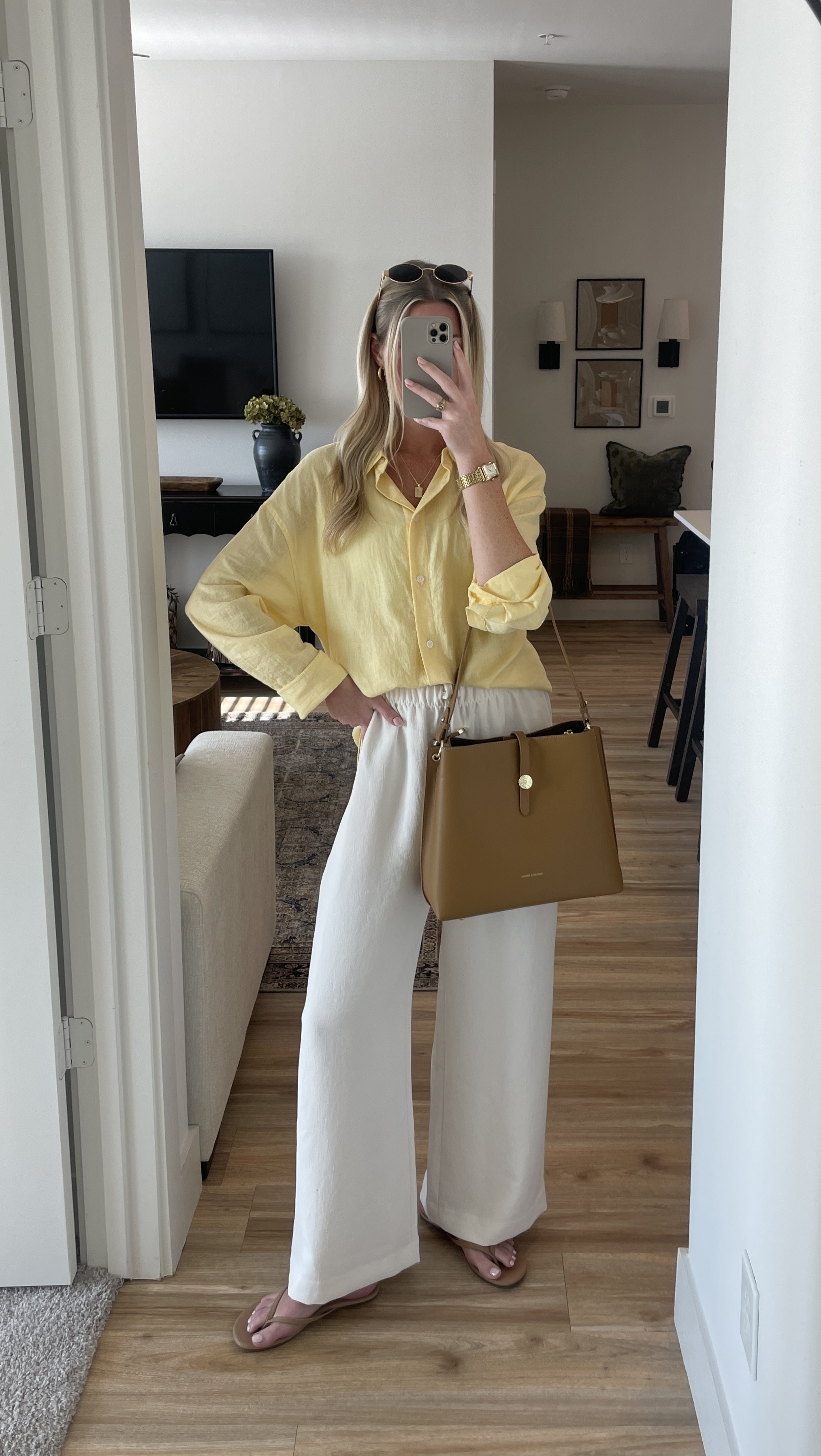 Casual summer and spring outfit! ☀️

Linen top/ yellow outfit/ summer fashion/ white pants/ sandals/ Amazon sandals/ Amazon fashion/ Amazon purse/ summer bag/ minimalist style/ Amazon top/ Amazon summer fashion

#LTKStyleTip #LTKSeasonal #LTKSaleAlert