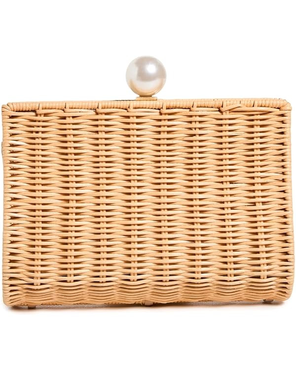 PAMELA MUNSON Women's The Petite Pearl Clutch | Amazon (US)
