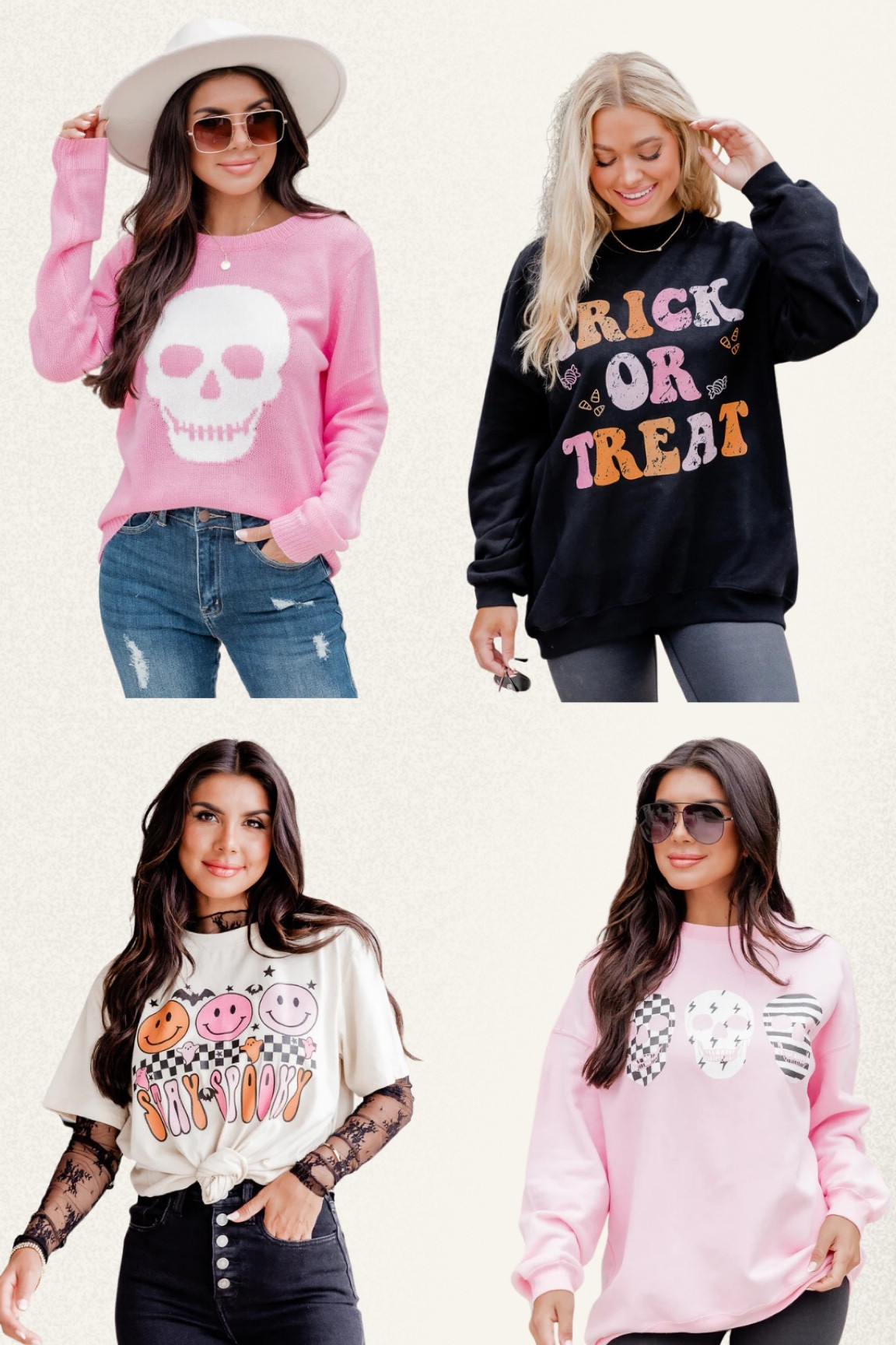 Halloween sweatshirt // Halloween style // Halloween style // skull // skull style // casual style // Halloween // 

#LTKSeasonal #LTKstyletip #LTKunder100