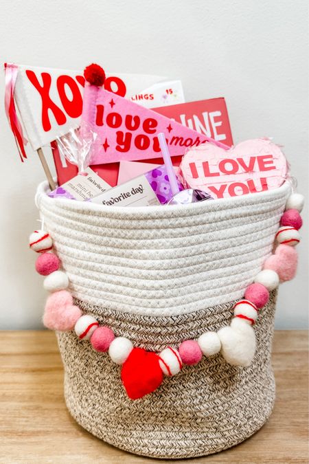 Kids Valentine’s Day basket #valentinesday #basket 

#LTKfamily #LTKkids #LTKbaby