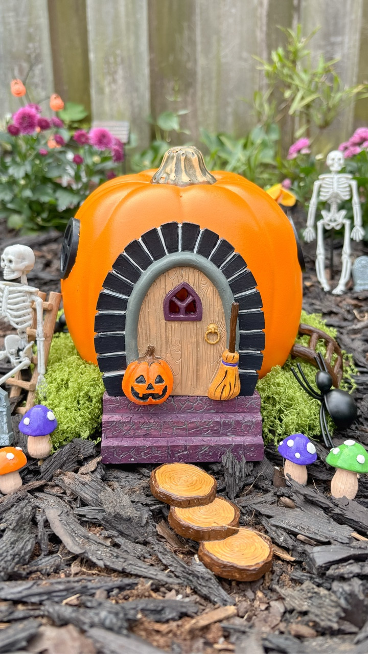 ✨ Pumpkin Fairy House DIY! ✨
This kit is a fun & easy way to add a little Halloween magic to your garden!

#LTKHome #LTKHalloween #LTKSeasonal