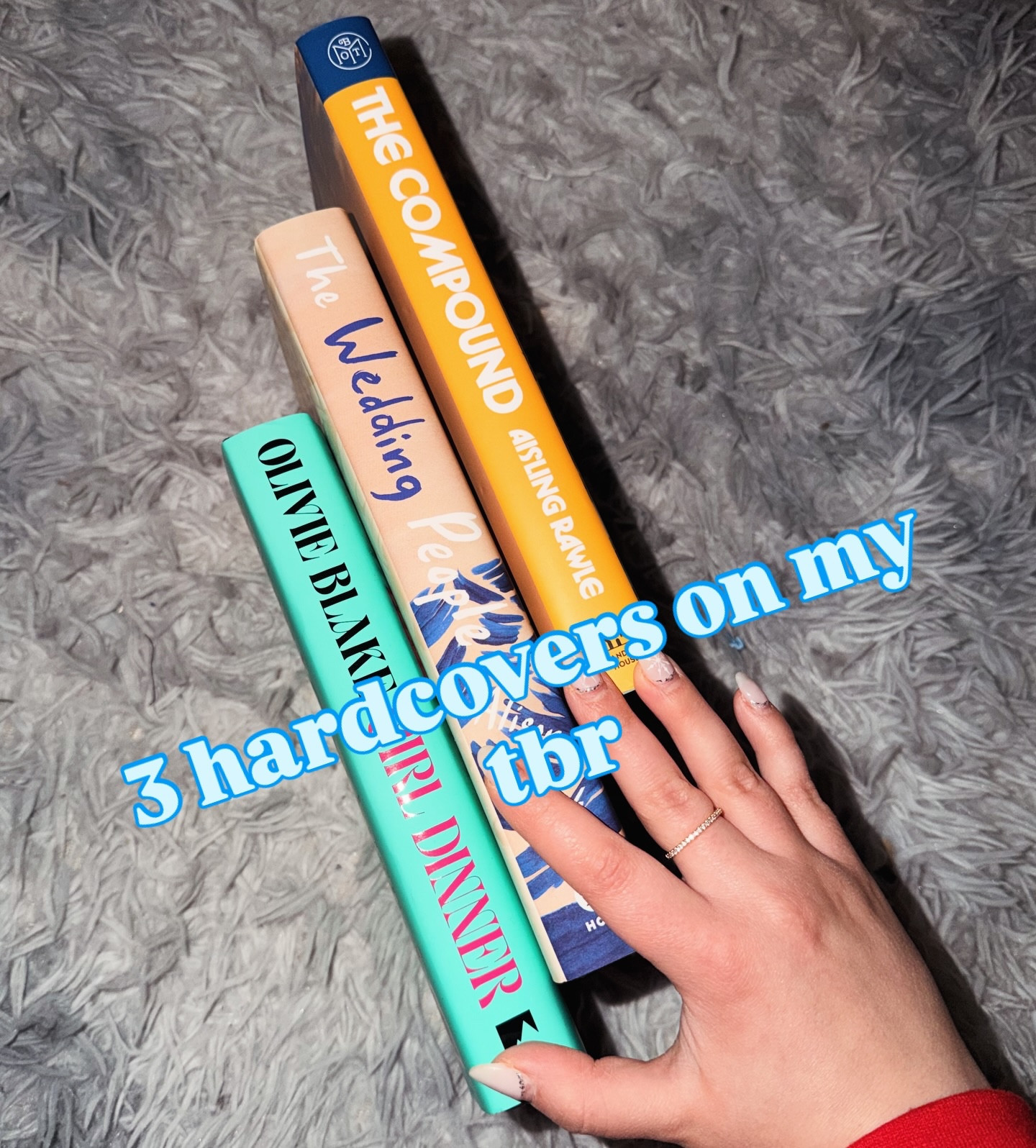 ✨HARDCOVER TBR✨

Ya girl has too many books like an insane amount of bookshelves overflowing and it’s just becoming overwhelming!!! (Beyond grateful not complaining just trying to be organized bc new year same me) I’m moving in with my boyfriend soon and I don’t think he understands the magnitude of the amount of books I come with 🤣 he gonna learn today (Trevor if you’re reading this love u 🩷🤣)

One of my goals for 2026 is to READ my bookshelves because I’ve had books for years sitting on my shelves that are just screaming “PICK ME. CHOOSE ME. LOVE ME”

QOTD: where do you keep your books and do you keep books on your shelves for forever or are you normal and read them as soon as you get them? 

Physical tbr 
Bookish
Bookshelves 
New books 
Moving 
Book organization 
Book storage