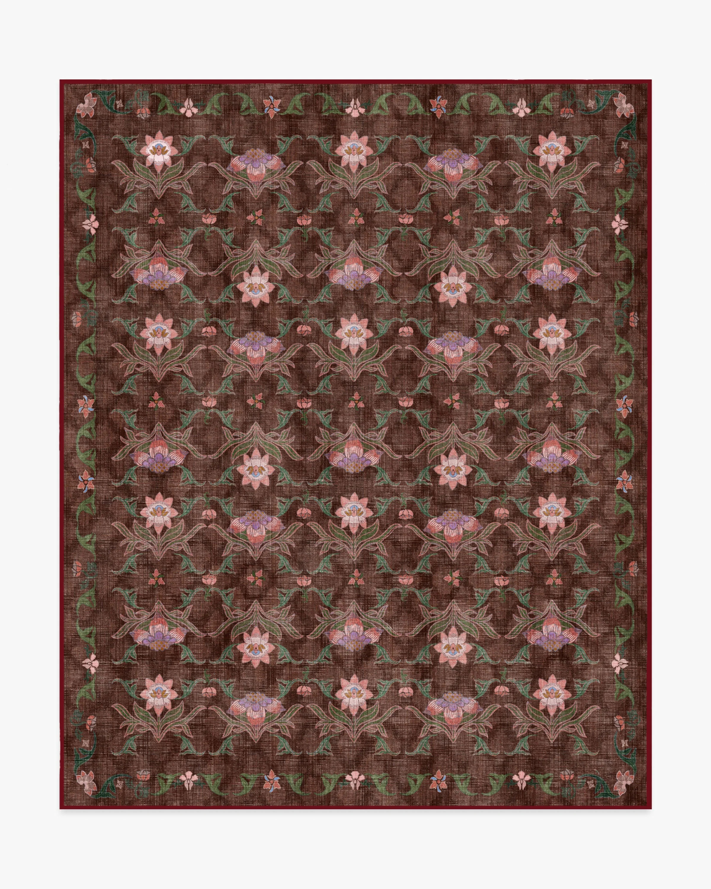 Avni Brown Multicolor Rug | Ruggable