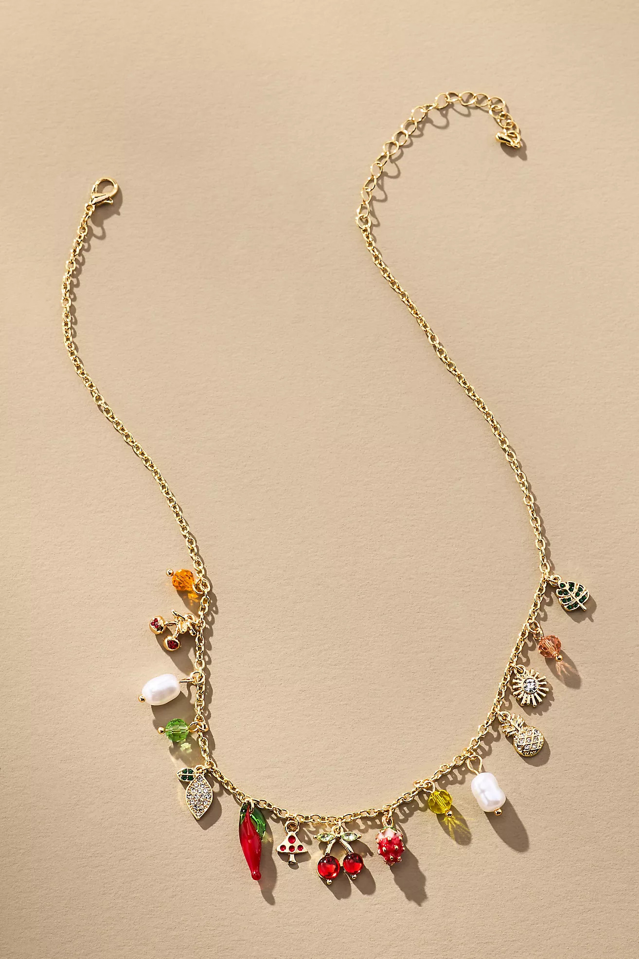 8 Other Reasons Fruit Charm Necklace | Anthropologie (US)