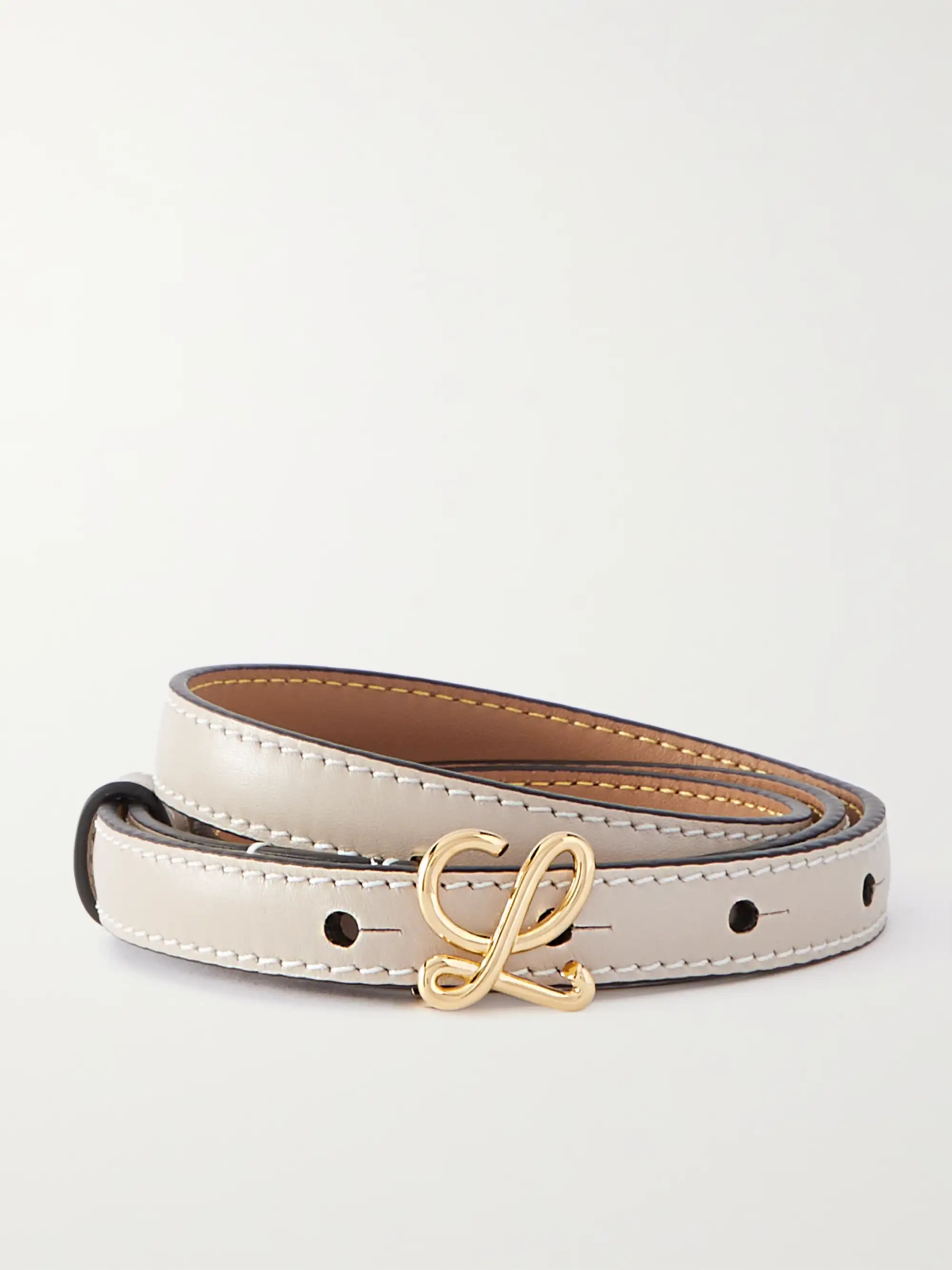 Textured-leather belt | NET-A-PORTER (UK & EU)