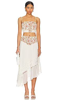 Free People Augusta Set in Ivory from Revolve.com | Revolve Clothing (Global)