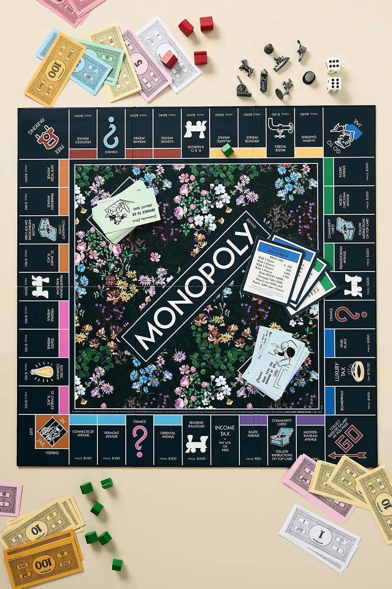 By Anthropologie Floral Bookshelf Game | Anthropologie (US)