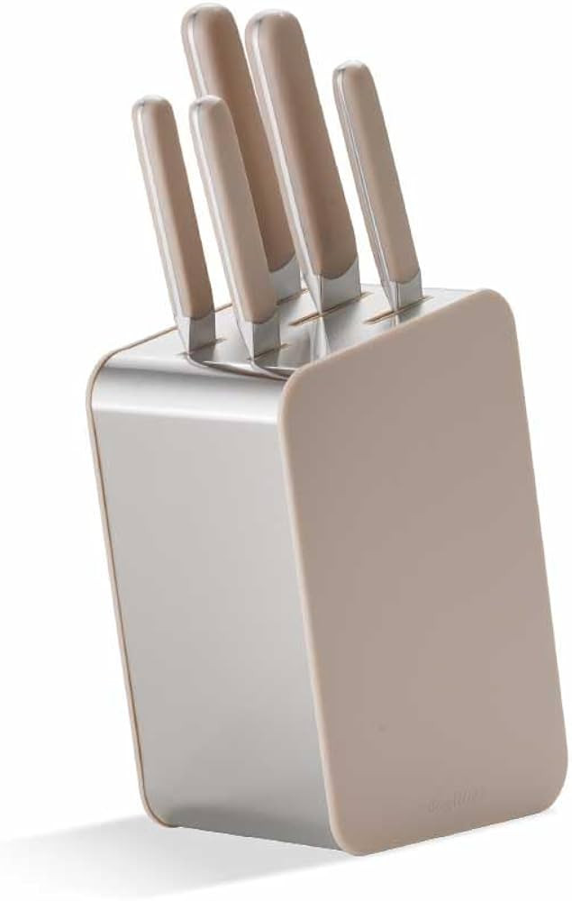 BergHOFF Home Knife Block with Knife - 6-Piece Knife Set with Block - Kitchen Knife Set - Sharp Kitchen Knife - Sand : Amazon.de: Home & Kitchen | Amazon (DE)