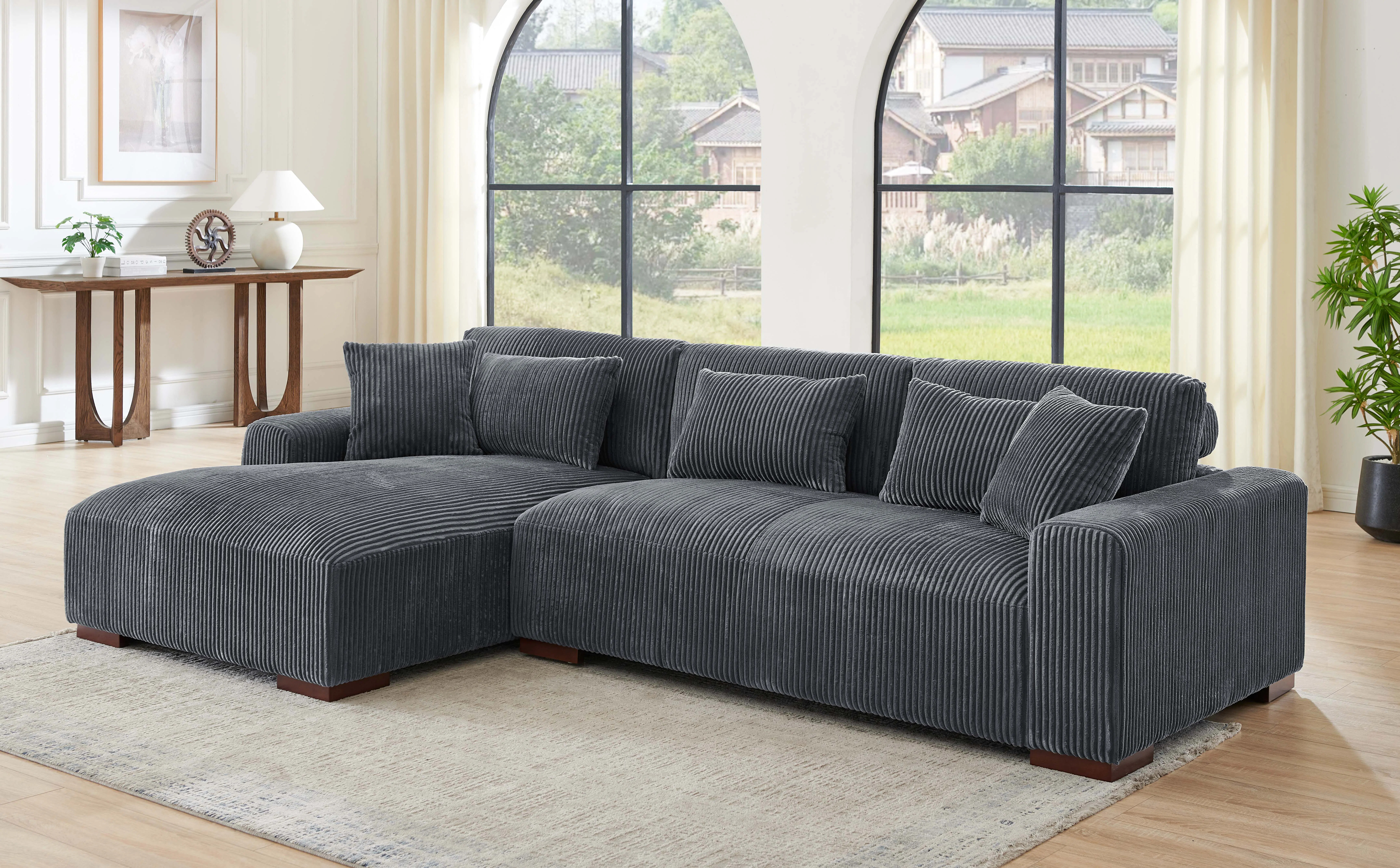 Asyiah 2 - Piece Upholstered Sectional | Wayfair North America