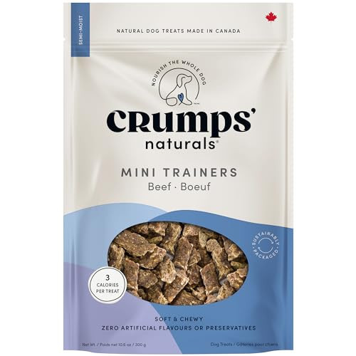 Crumps' Naturals Mini Trainers Semi Moist Beef 10.6oz | Amazon (US)