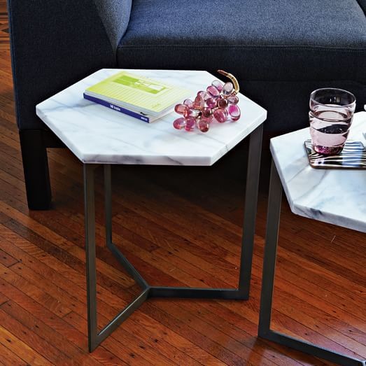 Hex Side Table | West Elm (US)