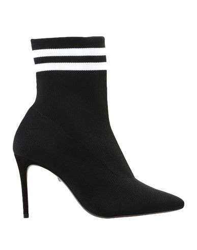 Schutz Woman Ankle boots Black Size 5.5 Textile fibers | YOOX (US)
