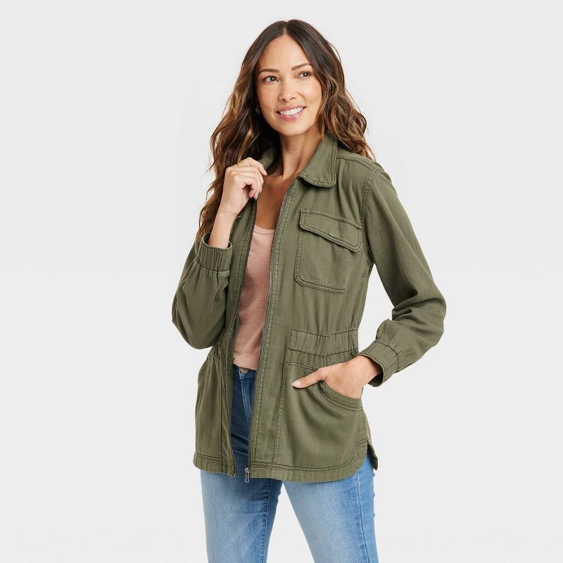 Target women's utility store jacket