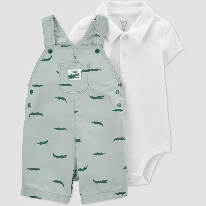 Baby Boys' Alligator Top & Bottom Set - Just One You® made by carter's Green | Target