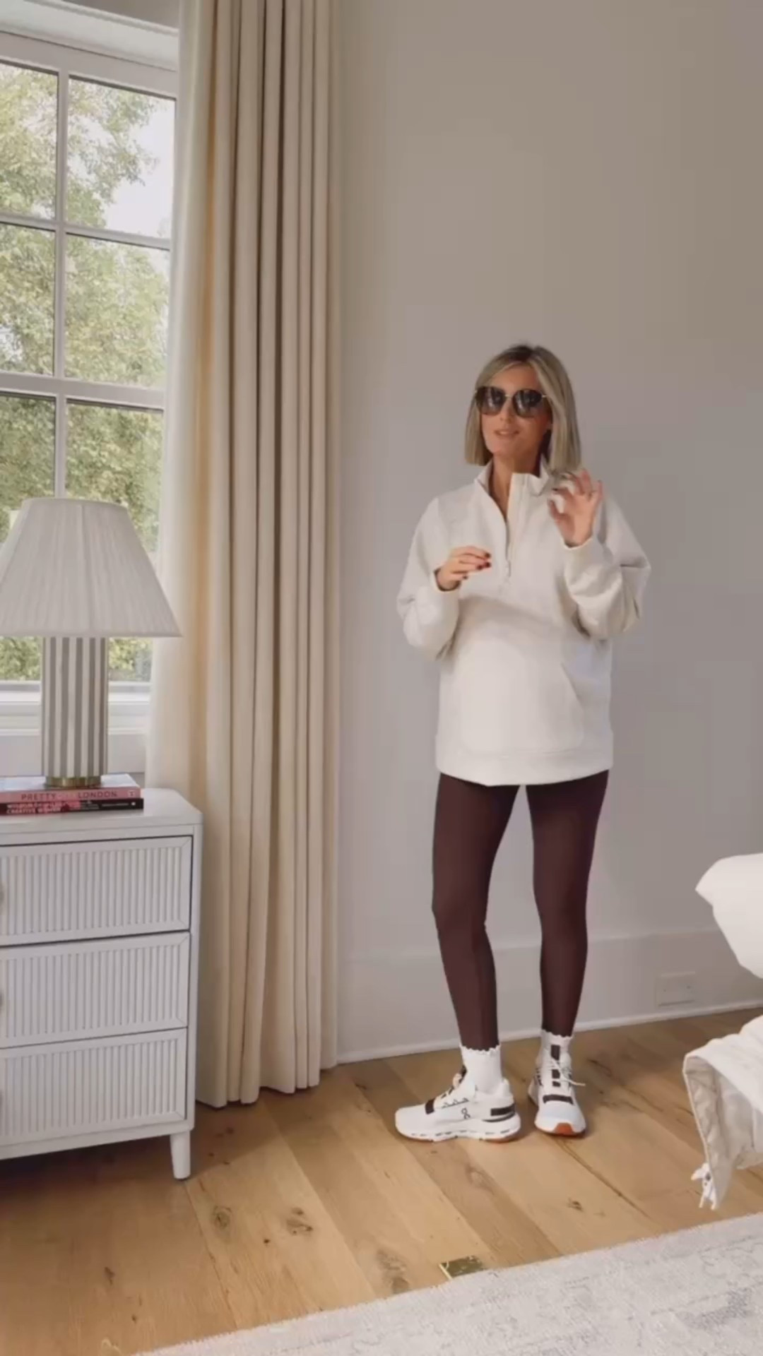 Soft and timeless, this cream pullover paired with brown leggings from Target is the perfect cozy fall outfit—comfortable, flattering, and easy to wear from home to weekend errands. Even better, both pieces are on sale today! Wearing size small in the pullover & size medium in the leggings.

#TargetStyle #TargetFinds #OnSaleNow #FallFashion #WardrobeStaples #EverydayChic #EffortlessStyle #ClassicStyle #LTKStyle #CozyStyle #FallOutfitInspo

#LTKActive #LTKSaleAlert #LTKFindsUnder50