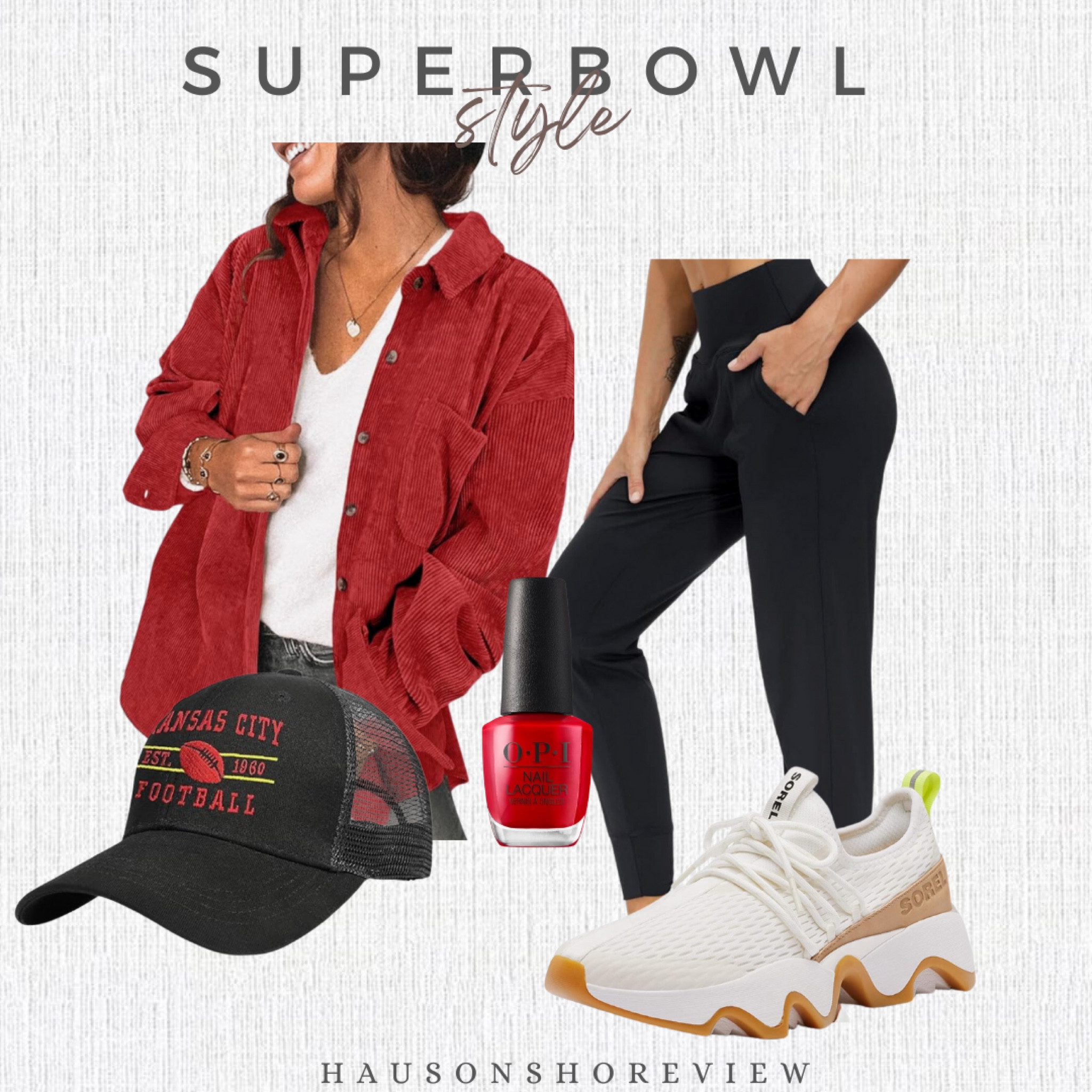 Need some last minute Super Bowl outfit inspo? Loving this! Go Chiefs!


Super Bowl outfit. Kansas City. Kansas City chiefs. KC chiefs. Super Bowl outfit. Women’s outfit. Travis Kelcie. Patrick Mahomes. Taylor swift. Taylor’s boyfriend. Casual style. Weekend style. Casual weekend outfit. Casual women’s outfit. Mom style. Wife style. Mom outfit. Game day. Game day outfit. Game day style. Game day fashion. 

#LTKMostLoved #LTKstyletip #LTKfindsunder50