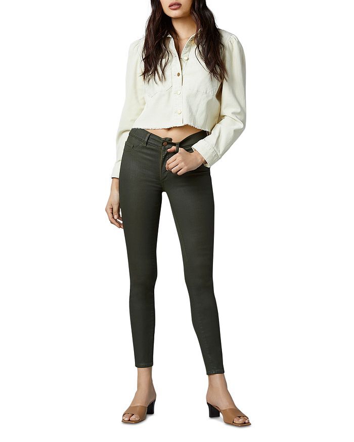 Florence Instasculpt Skinny Ankle Jeans in Winter Moss | Bloomingdale's (US)