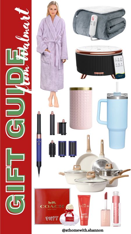 Walmart gift guide!

Bathrobe, tumbler, diffuser, heated blanket, wine chiller, Dyson air wrap, pots and pans set, perfume, lip gloss

#LTKSeasonal #LTKGiftGuide #LTKstyletip