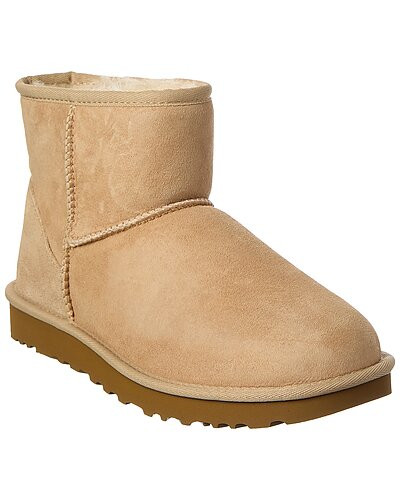 Classic Mini II Suede & Shearling Boot | Rue La La