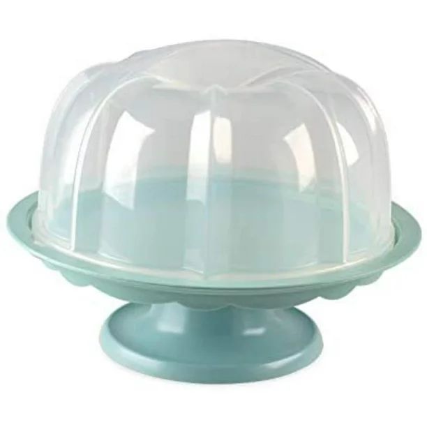 Nordic Ware Bundt Cake Stand with Locking Dome Lid, Clear - Walmart.com | Walmart (US)
