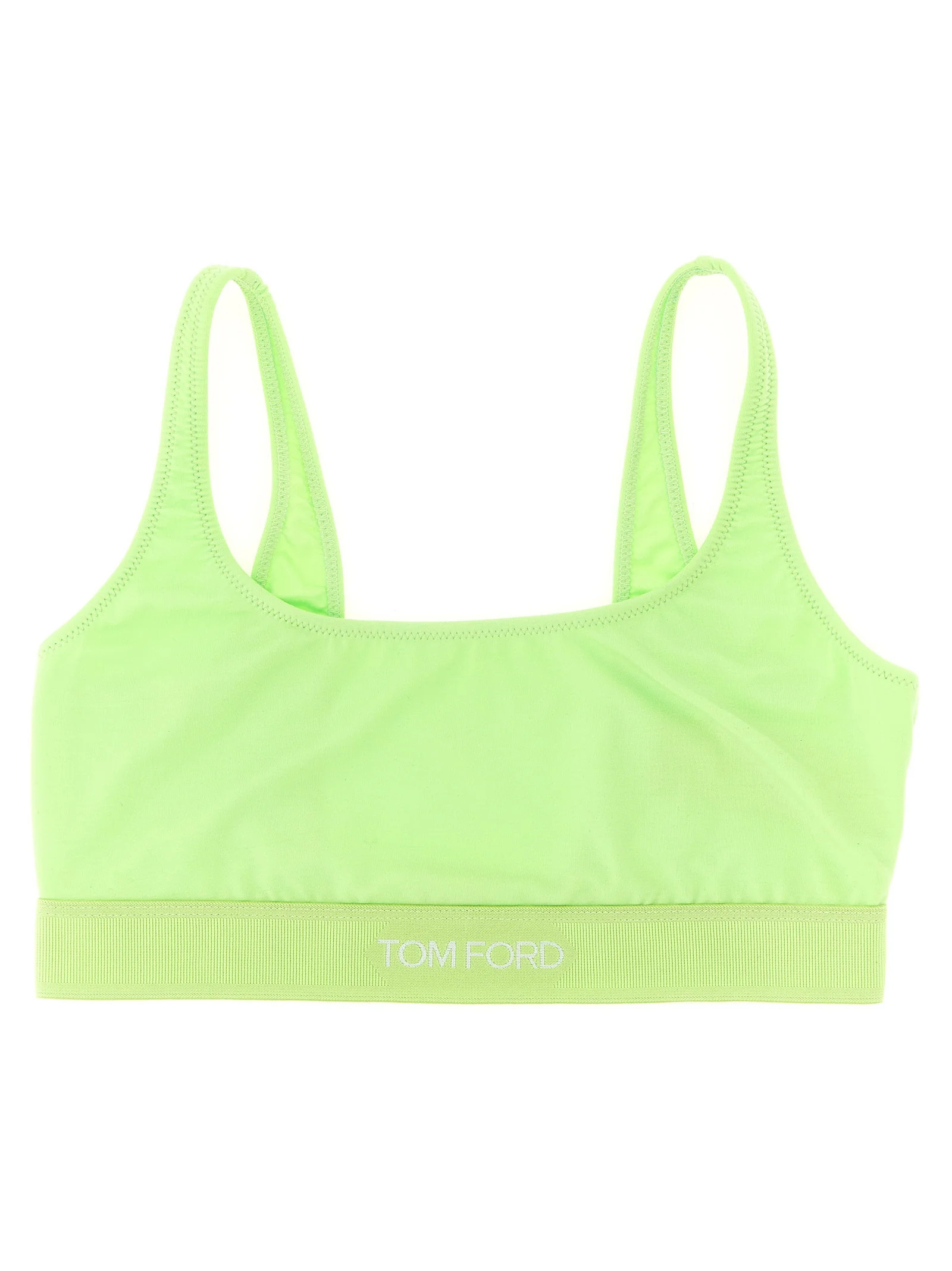 Tom Ford Modal Jersey Bralette — Green - XS | Italist Inc.