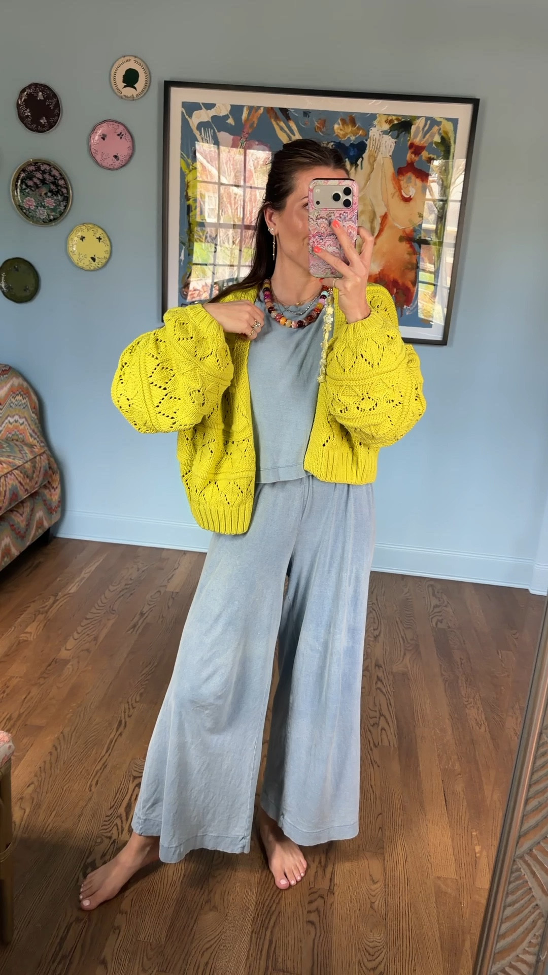 Today’s cozy look! This color set is color, but linked new color